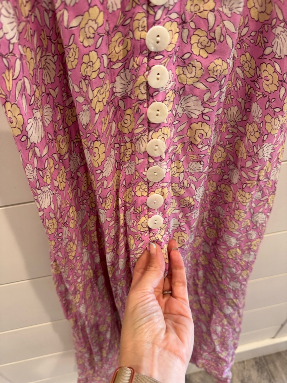 Rixo Novara pink purple floral maxi dress - Picture 10 of 13